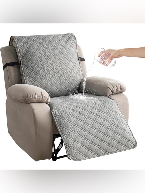 Other - ✨ Waterproof Recliner Chair Cover – Light Grey (23.6”) ✨🐾